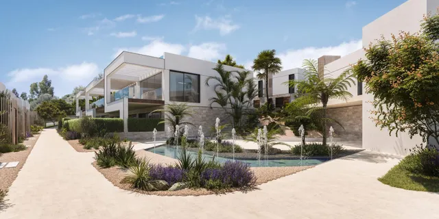IMPRESIONANTE COLECCIÓN DE 58 CASAS ADOSADAS CONTEMPORÁNEAS EN LA CALA GOLF — 10