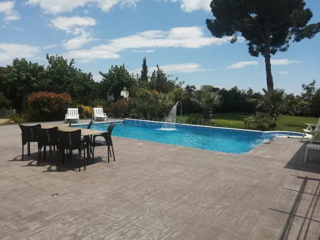 Chalet, vistas al mar, piscina y gran terreno de 1650 metros