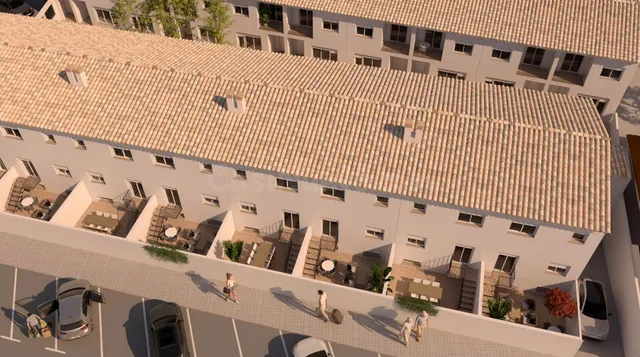 OBRA NUEVA DESDE 160.635€ | Chalet adosado con garaje y terr