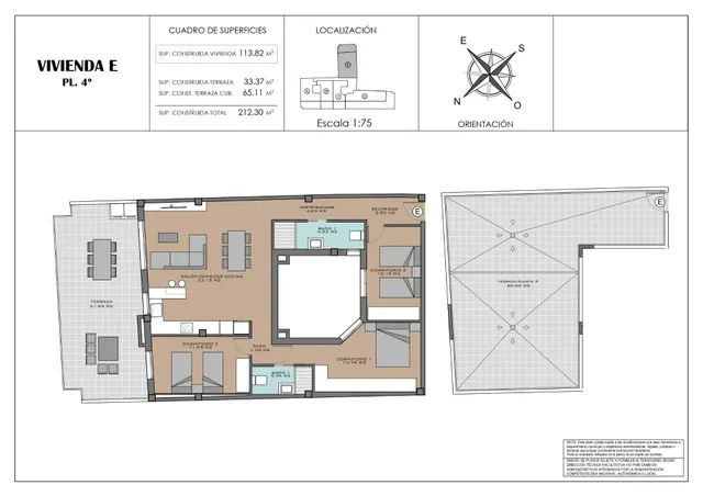 Ático 2 habitaciones 105m² en venta - Eroski — 10