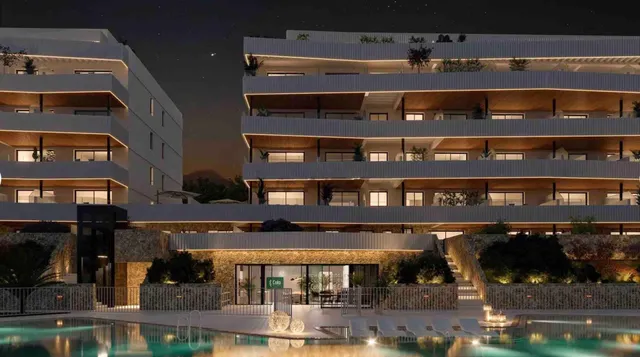 Apartamento con vistas panorámicas. 3 dormitorios y 2 baño. Urbanización El Coto, Mijas Costa — 7