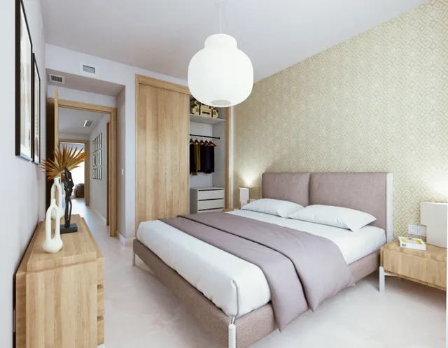 Exclusivo apartamento de obra nueva en Estepona Golf con impresionantes vistas panorámicas.Fecha prevista de entrega fin octubre 2026 — 10