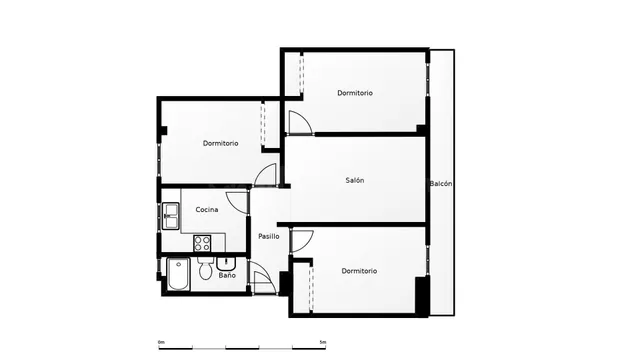 ¡Oportunidad en Almería! Piso Exterior para Reformar por Sol - foto 2