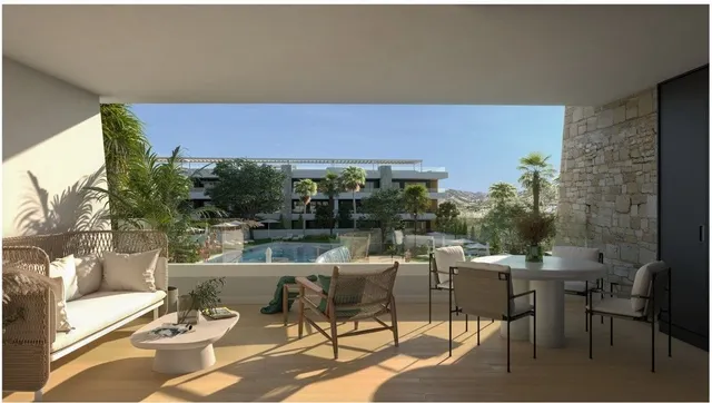 Apartamento Atico de 3 Dorm y 2 Baños en Urb de lujo con terraza y solarium, garaje y trastero en Campo de Golf — 6