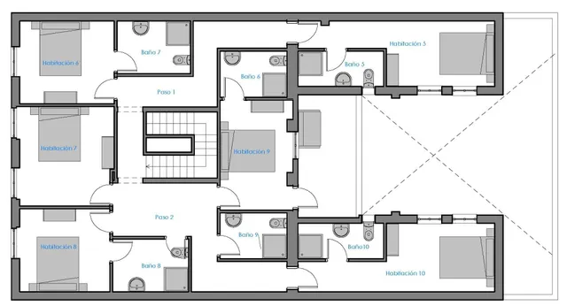 Edificio con licencia de renovacón para Pensión turística — 20