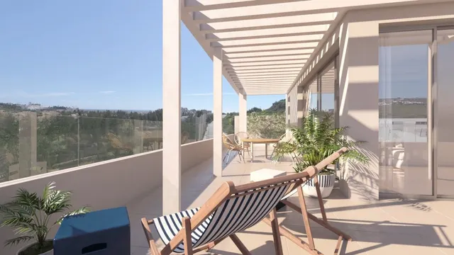 Modernos y ámplios apartamentos de 2 , 3 y 4 dormitorios  en venta en La Cala de Mijas — 4