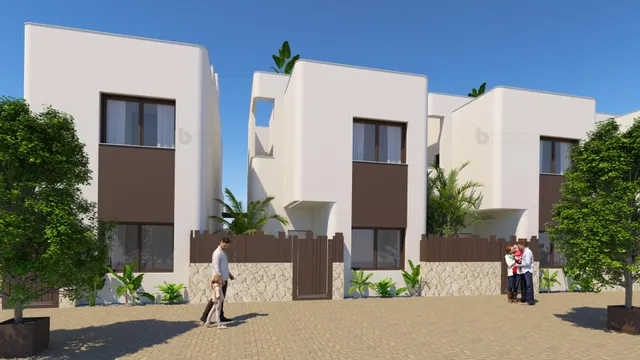 VILLAS DE OBRA NUEVA EN MIL PALMERAS — 4