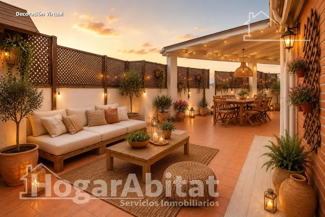 ÁTICO REFORMADO Y ESQUINERO CON 2 TERRAZAS Y GARAJE EN EXTRA - foto 4