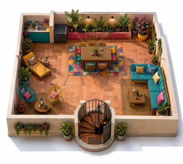 Ático con doble terraza y solárium privado a menos de 300 m de la playa — 42