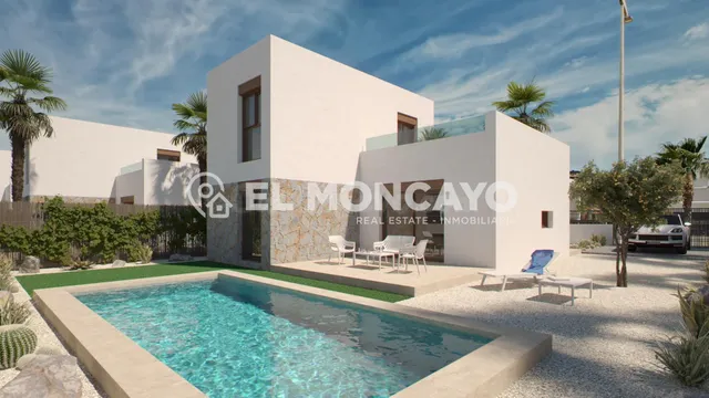 PRECIOSAS VILLAS DE OBRA NUEVA EN LA FINCA GOLF ALGORFA, COS