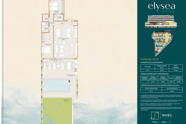 Apartamento 3 habitaciones 120m² en venta - Calaburra - Chaparral — 6