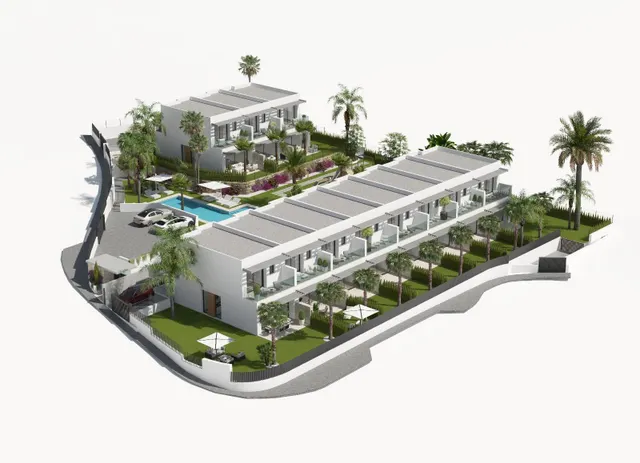 Adosados de lujo en Finestrat - www.inmobiliarialesdunes.com — 14