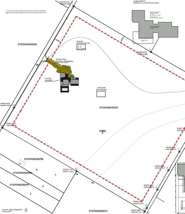 Terreno de 42.618m2 con Proyecto Basico y Ejecutivo Aprobado - foto 4