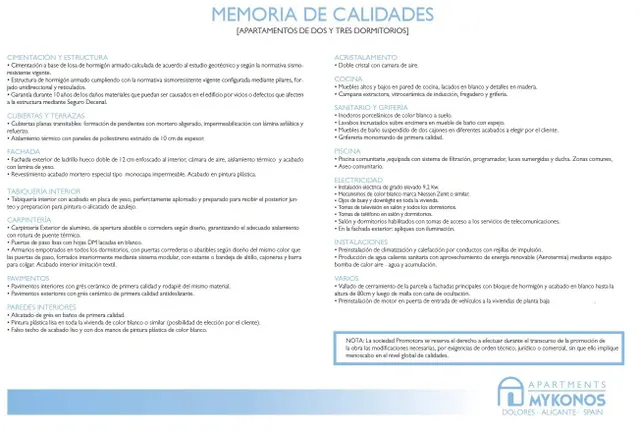 Apartamento de 3 dormitorios en Residencial Mykonos en Dolores — 12