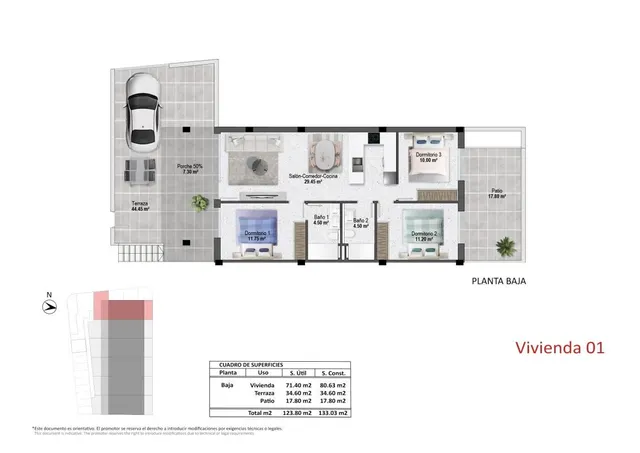 Apartamento 2 habitaciones 164m² en venta - Zona Pueblo — 11