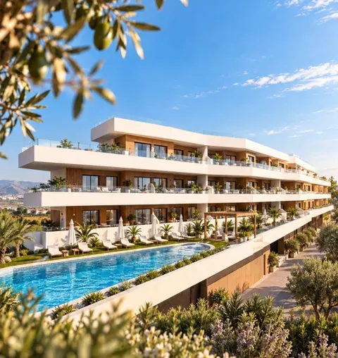 Apartamento de 3 domitorios con piscina y gimnasio en Formentera del Segura(Alicante)