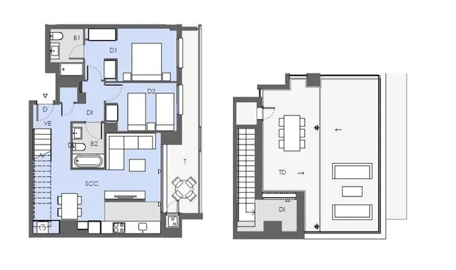 ÁTICO A ESTRENAR EN PATRAIX CON DOS TERRAZAS PRIVADAS, GARAJE, TRASTERO, PISCINA Y GIMNASIO — 29