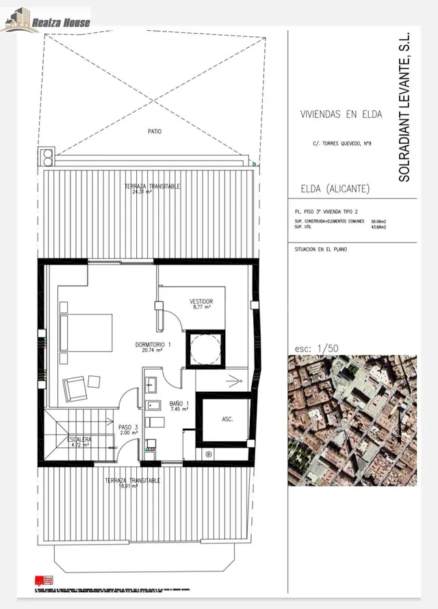 VENDEMOS SOLAR CON PERMISOS APROBADOS PARA EDIFICAR - foto 3