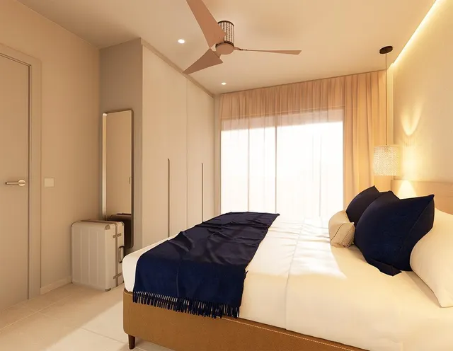 Apartamentos de nueva construcción con licencia turística a 300 m de la playa en Torrevieja — 31
