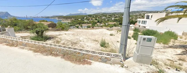 ▷2 Parcelas Libres de Construcción en Primer Línea del Mar en Benissa, Costa Blanca — 5