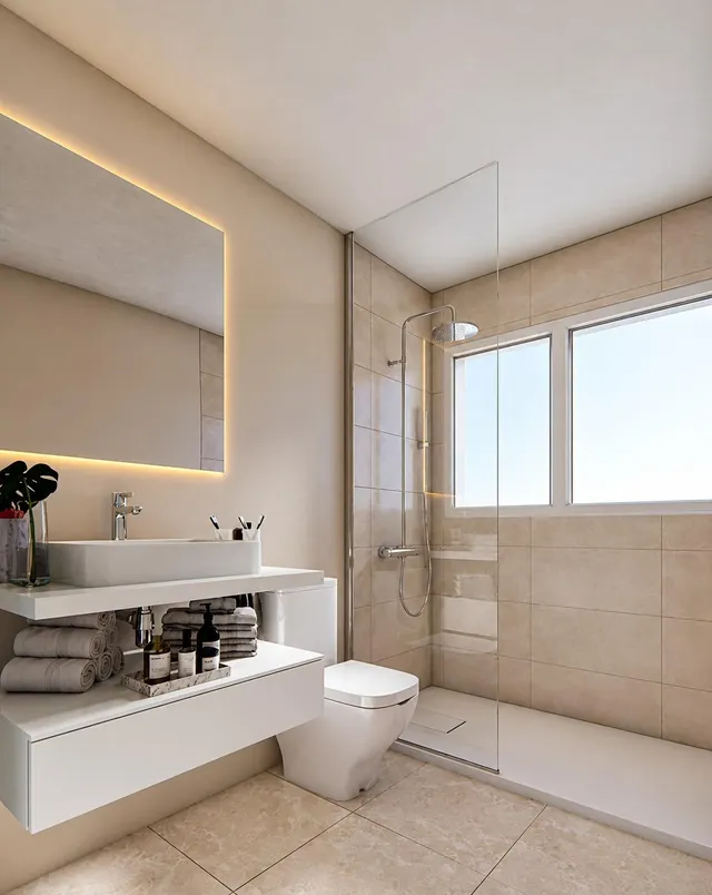 Espectacular piso con vistas al mar en torreblanca, Fuengirola – urbanización con piscinas, spa y gimnasio — 20