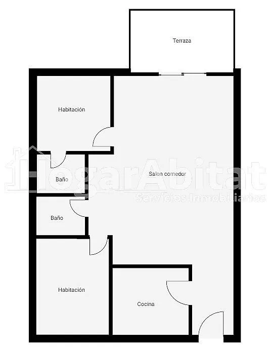 Acogedor en residencial con piscina, garaje y terraza, todo amueblado — 42