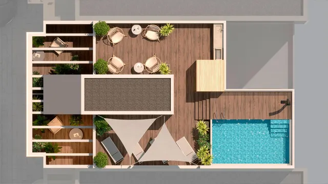 Apartamento de 1 dormitorio a la venta a pocos pasos de la playa en Torrevieja — 16