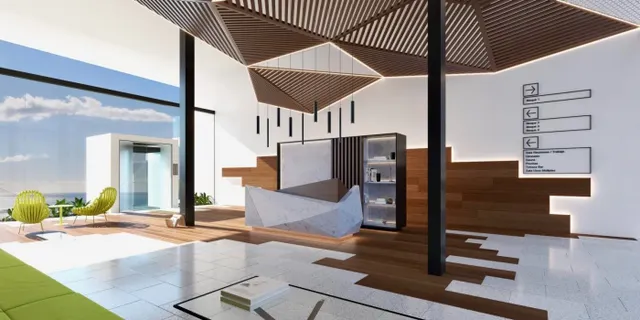 MAJESTUOSA PLANTA BAJA ELEVADA, CON 45M2 DE TERRAZA ORIENTADA AL SUR, CON VISTAS PANORAMICAS AL MAR. — 11