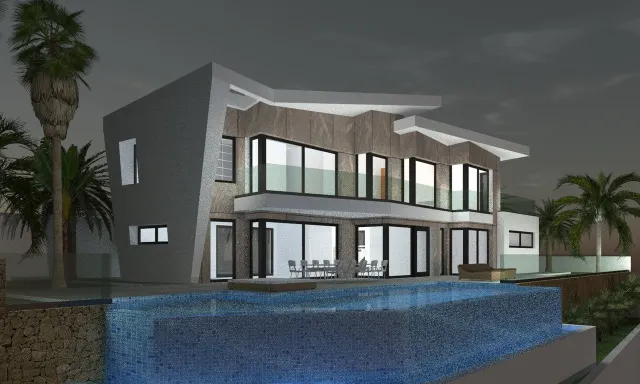 Próximamente proyecto nuevo de 4 villas de lujo estilo moderno — 15