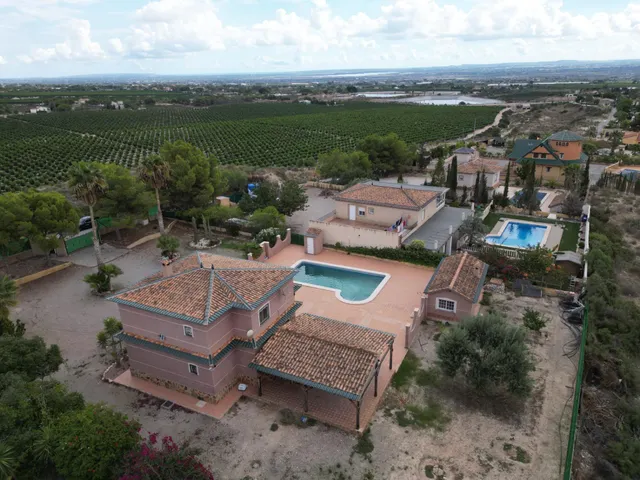 Espectacular chalet con piscina y gran jardín en Albatera — 9