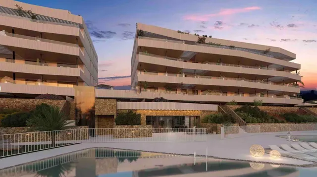 Apartamento con vistas panorámicas. 3 dormitorios y 2 baño. Urbanización El Coto, Mijas Costa — 6