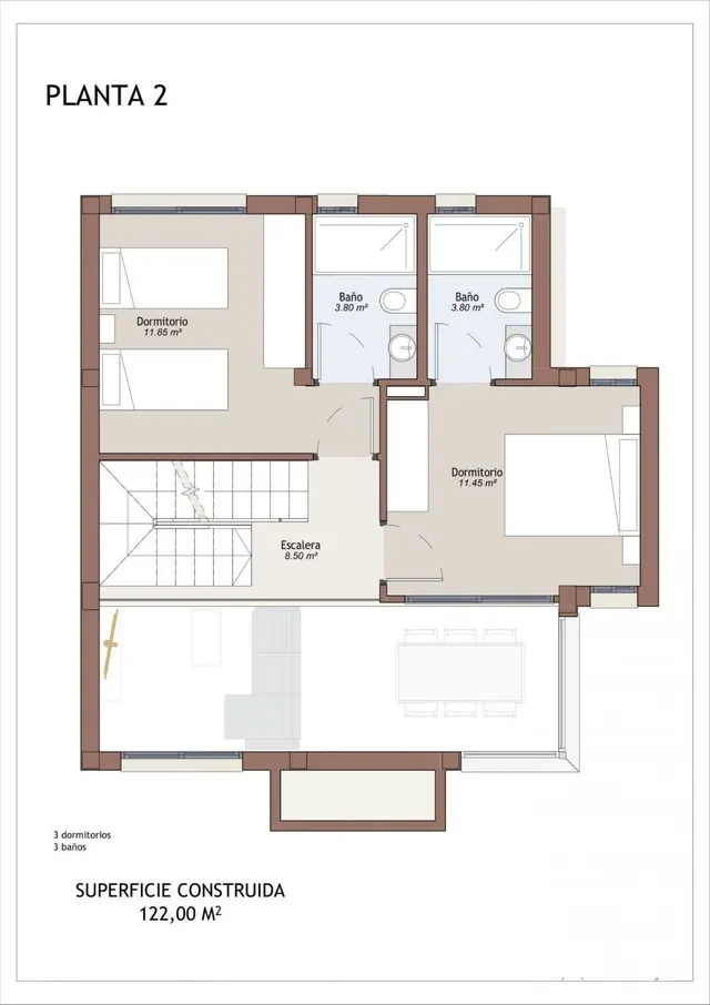 PRECIOSA VILLA MODERNA DE 3 DORM. DE NUEVA CONSTRUCCIÓN EN VERA, ALMERIA — 43