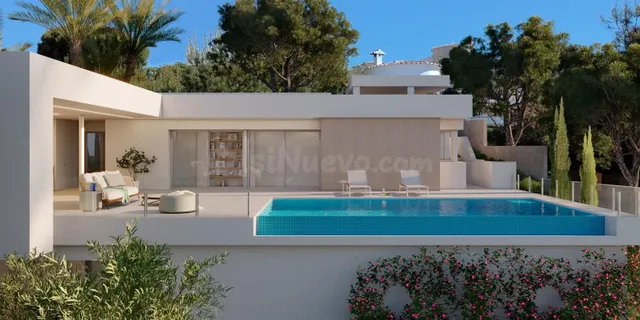 Una villa moderna con piscina privada en Cumbre del Sol en l - foto 3