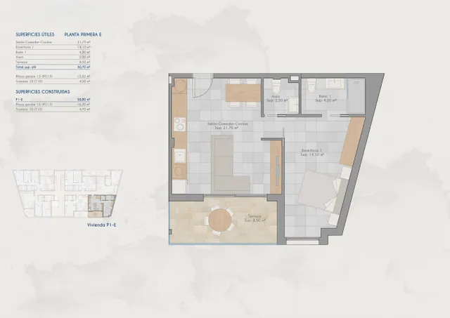 Apartamento 1 habitación 58m² en venta - San Pedro del Pinatar — 22