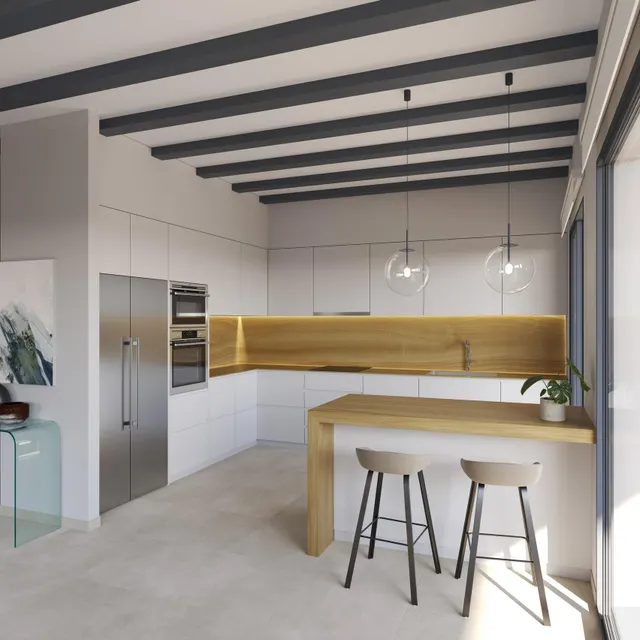 Villa de 4 dormitorios en una planta y con piscina privada a la venta en Penáguila (Alicante) — 3