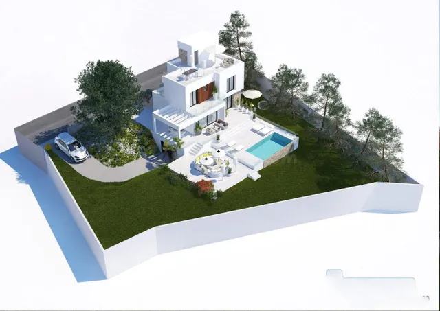 Parcela urbana de 818 m2. con proyecto para construcción de  - foto 4