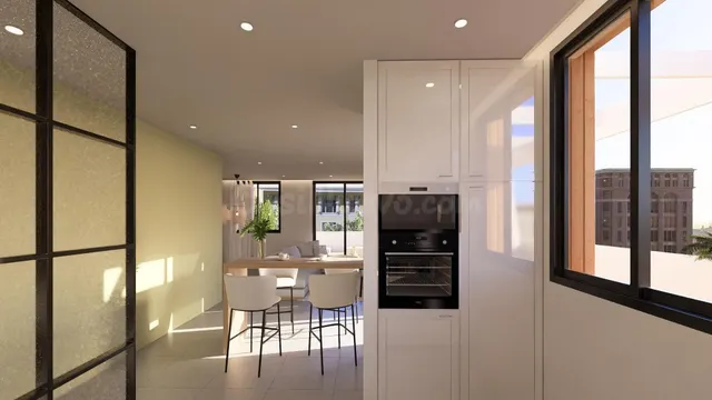 Ático de 2 dormitorios de nueva construcción a la venta en J - foto 5