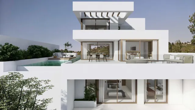 ▷Villa con Vistas al Mar en Finestrat, Costa Blanca — 6