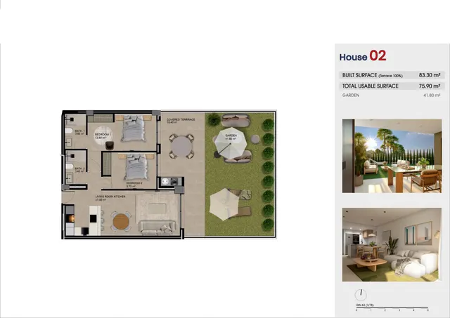 Aticos Obra Nueva 2 Dormitorios con Imprsionantes Vistas y Gran Terraza en Urb con Piscina y Parking incluido — 11
