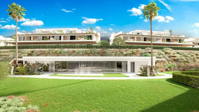 Apartamento planta baja de 3 dormitorios, 3 baños y jardín. Santa Clara Golf, Marbella — 20