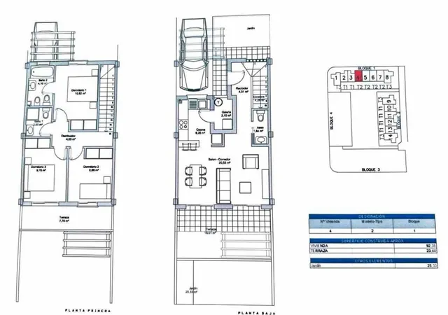 Adosado 3 habitaciones 115m² en venta - Lo Marabu — 30