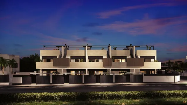 Bungalow de planta baja con jardín y piscina privada en Pilar de la Horadada — 20