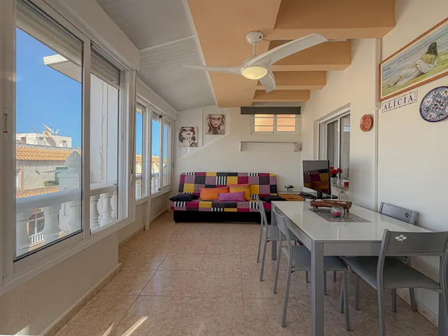 Centro! Encantador Atico con gigantesca terraza e impresionantes vistas panorámicas y a laguna rosa + Piscina comunitaria — 30