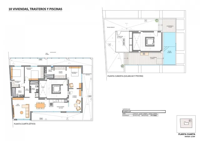 Ático 3 habitaciones 171m² en venta - Villananitos — 20