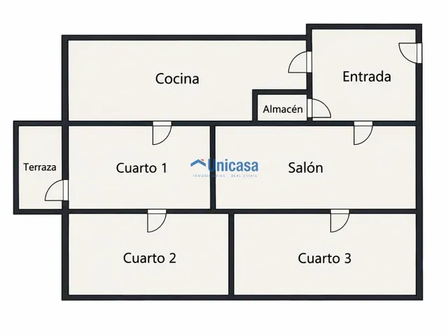 Piso de 3 dormitorios con terraza en ciudad jardín — 9