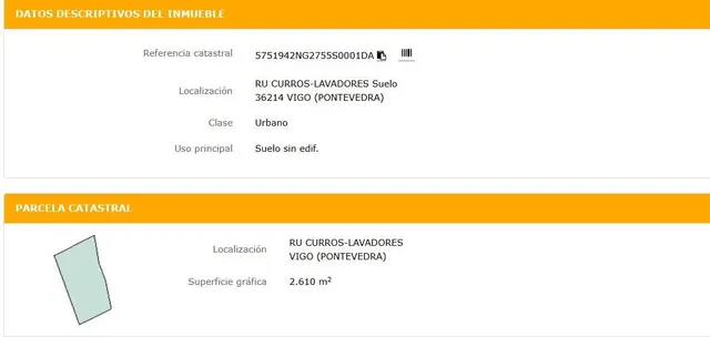 Terreno Rústico de 3.793 m2 en Vigo-LAVADORES - foto 3