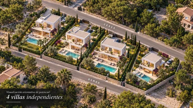 Pack de inversión de 4 parcelas urbanas para villas independ - foto 2