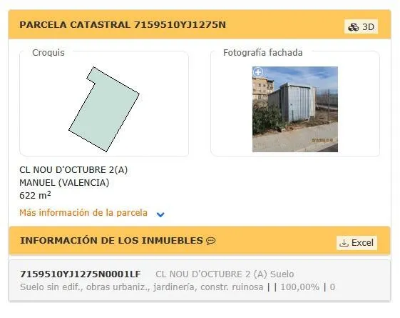 PARCELA URBANA EN VENTA EN MANUEL – 290 m2 - foto 3