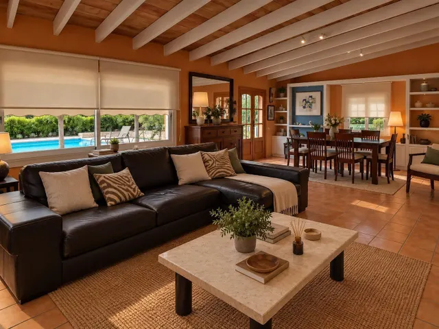 Villa con piscina y parcela de 2.075 m2 en Ses Rotgetes, cerca de Palma — 6