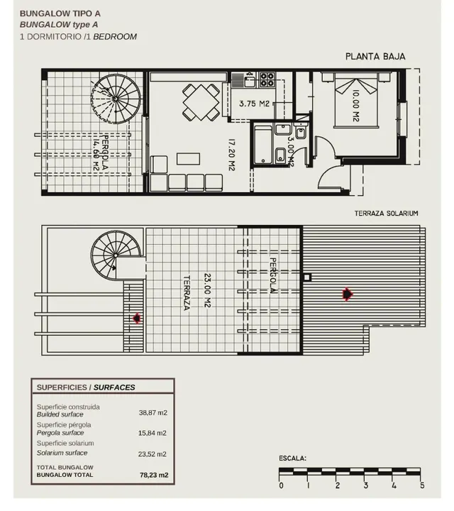 Bungalow 1 habitación 43m² en venta - Cometa-Carrió — 17